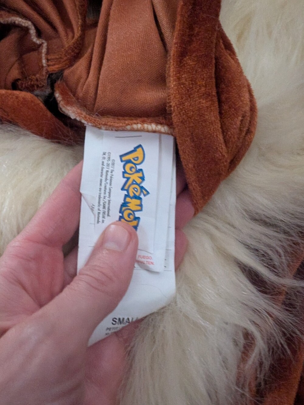 Rubie's Costumes Pokemon Eevee Dress Halloween S Small Girl's - Picture 4 of 9